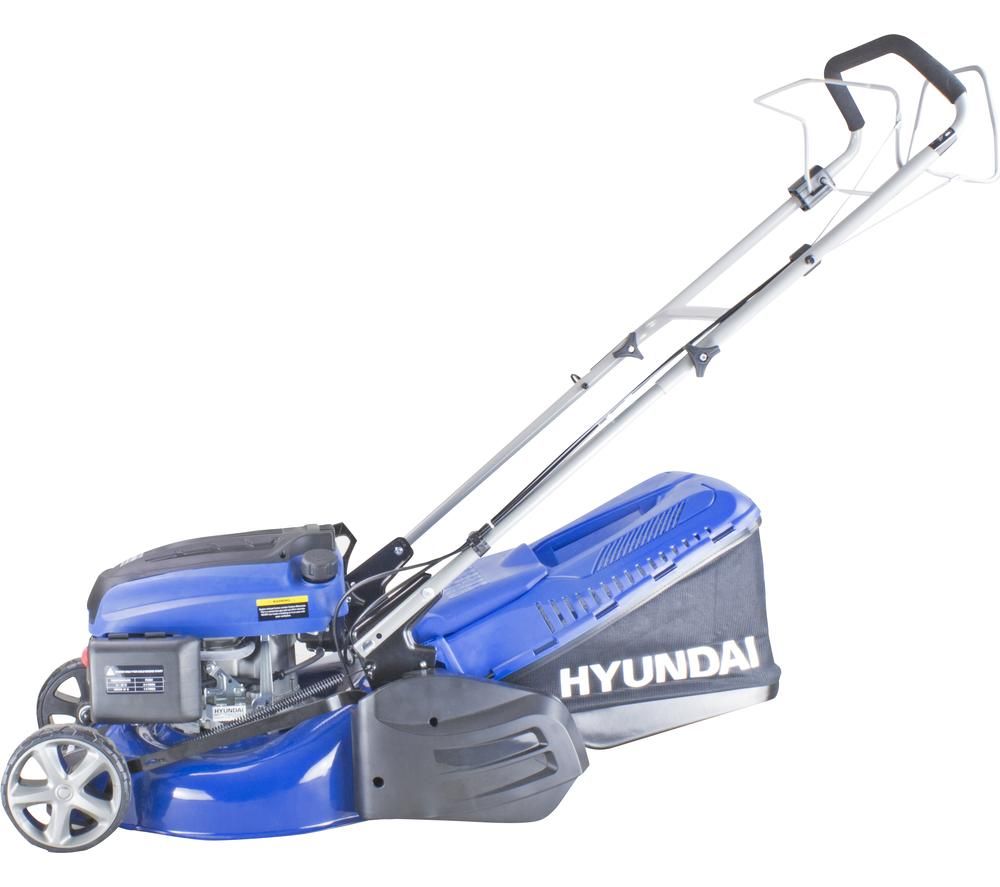 HYUNDAI HYM430SPR Cordless Rotary Lawn Mower - Blue, Blue