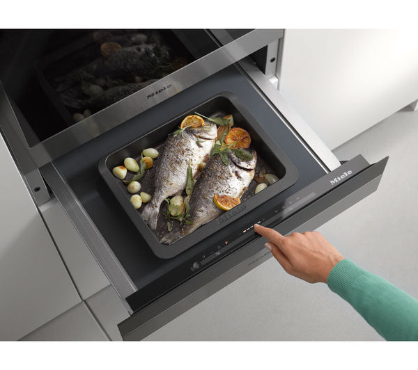 MIELE ESW6114 Warming Drawer - CleanSteel