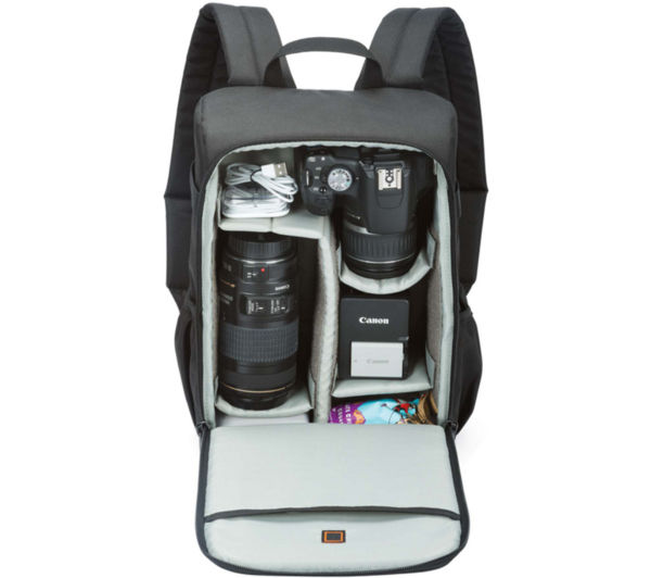 LOWEPRO Format 150 DSLR Camera Backpack - Black, Black