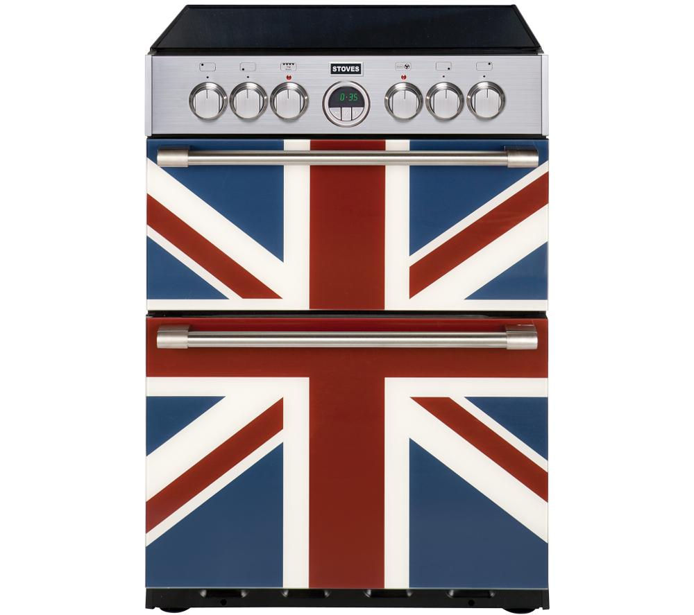 STOVES Sterling 600E Electric Ceramic Cooker - Union Jack