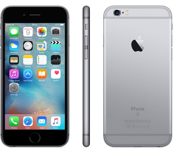 APPLE iPhone 6s - 32 GB, Space Grey, Grey