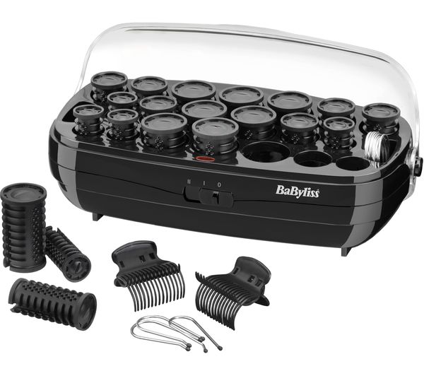 BABYLISS Thermo BAB3045 Ceramic Rollers - Black, Black