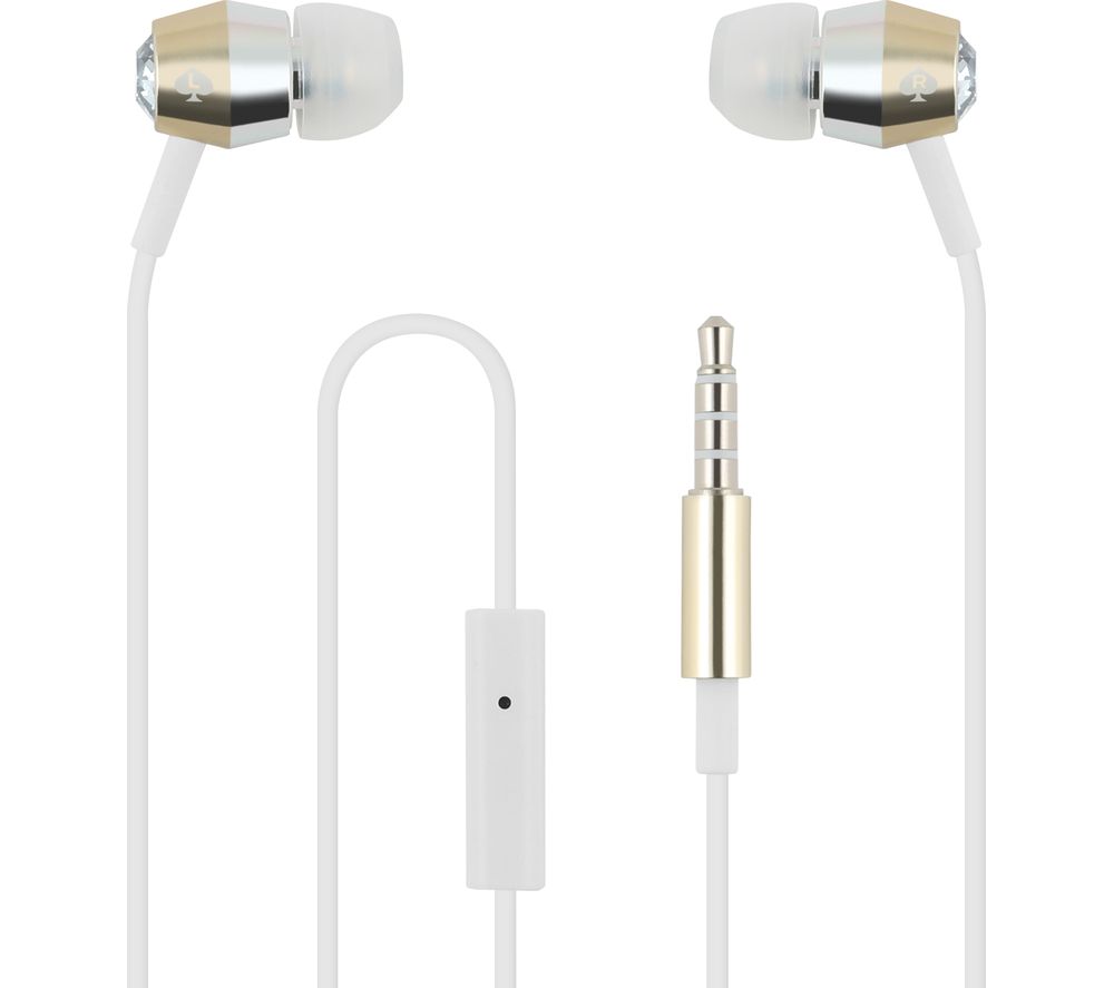 KATE SPADE New York Headphones - Crystal, Gold