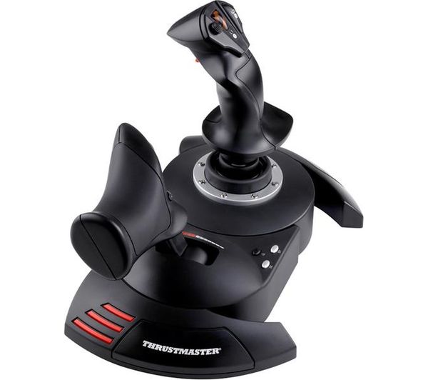 THRUSTMASTER T-FLIGHT HOTAS X Joystick & Throttle - Black, Black