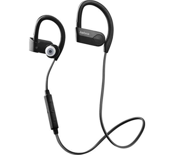 JABRA Sport Pace Wireless Bluetooth Headphones - Black, Black