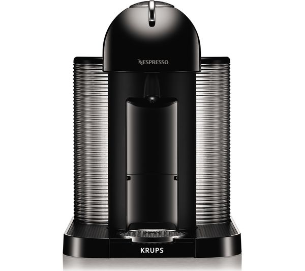 NESPRESSO by Krups Vertuo XN901840 Coffee Machine - Black, Black