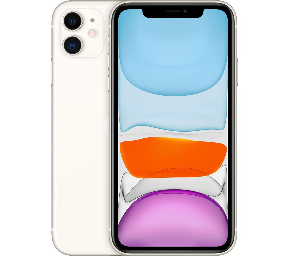 APPLE iPhone 11 - 256 GB, White, White