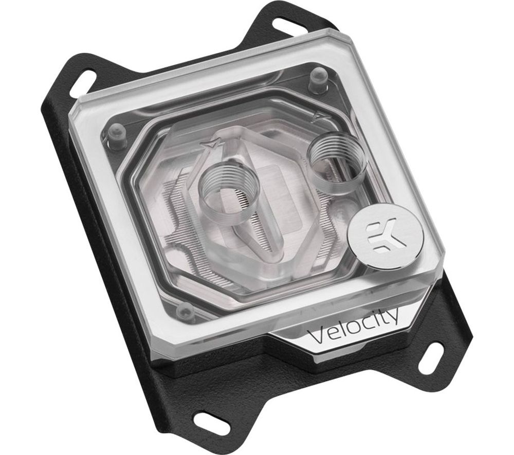 EK COOLING EK-Velocity D-RGB AMD Water Block, Black,Clear