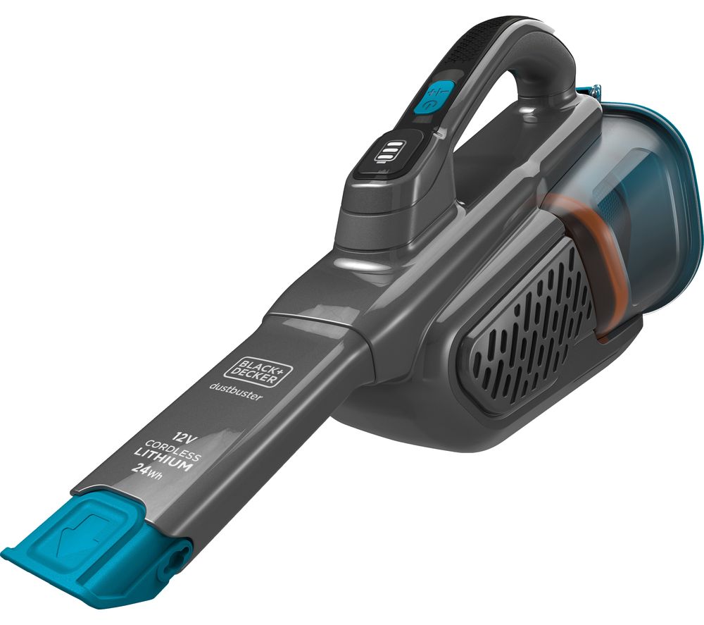 BLACK  DECKER Dustbuster BHHV320B-GB Handheld Vacuum Cleaner - Blue & Grey, Black