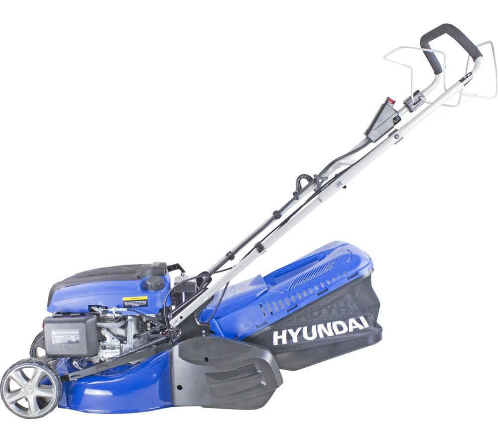HYUNDAI HYM430SPER Cordless Rotary Lawn Mower - Blue, Blue