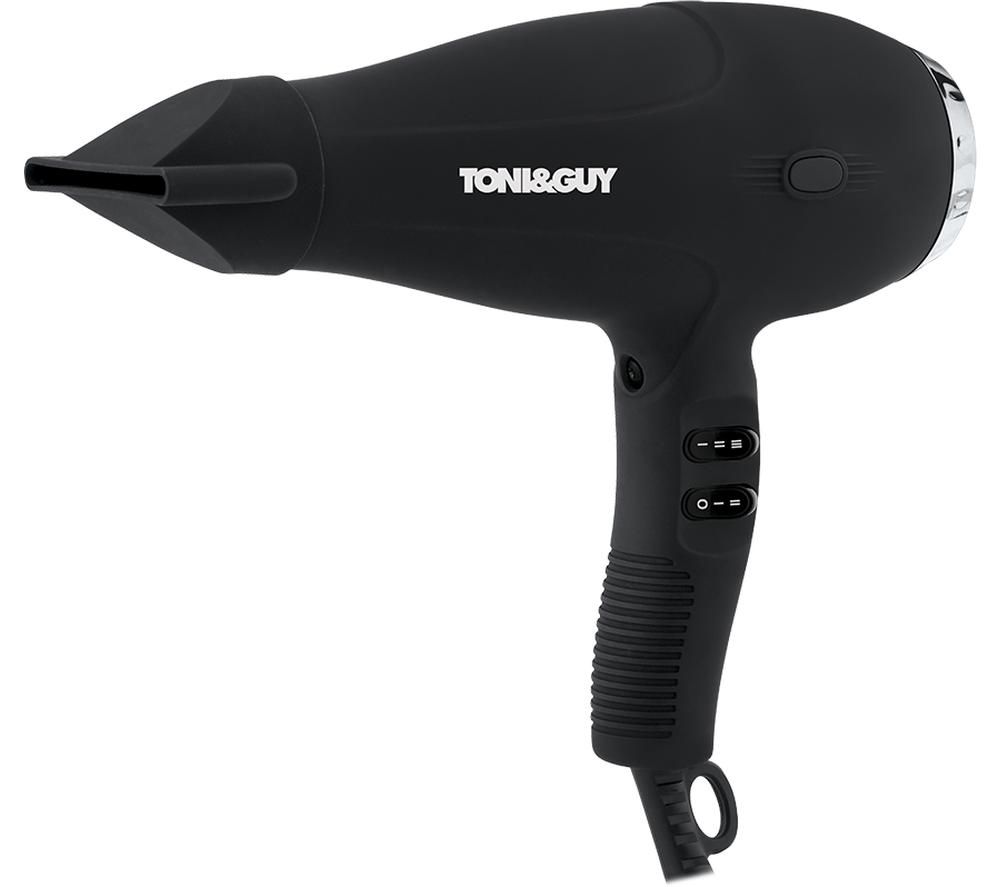 TONI & GUY Salon Professional TGDR5370UK1 Hair Dryer - Black, Black