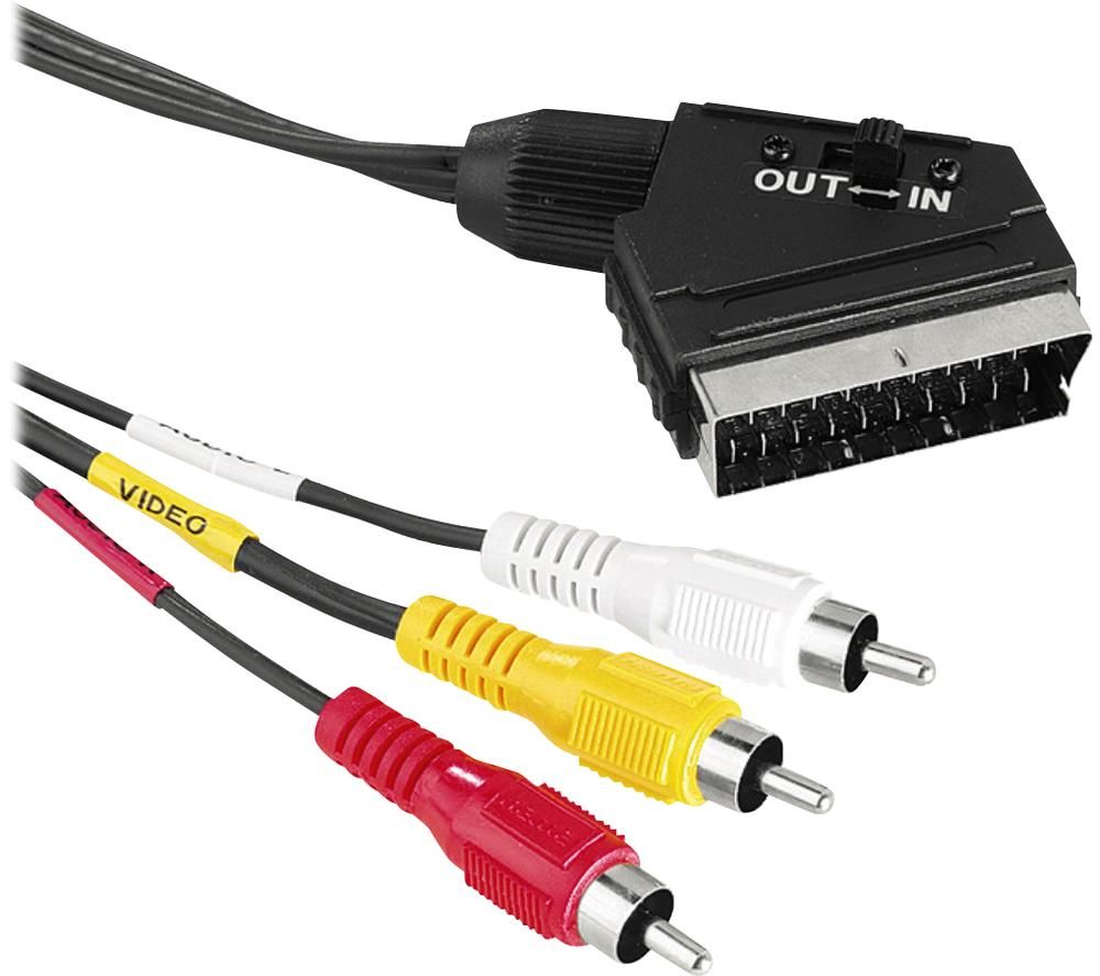 HAMA 00043178 SCART to RCA Cable - 1.5 m