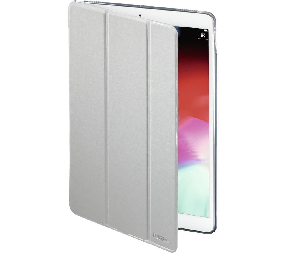 HAMA Essential Fold Clear 10.2" iPad Case - Silver, Silver