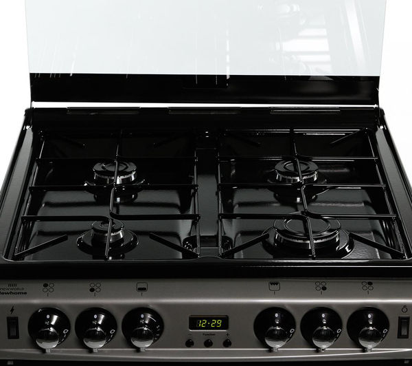 NEW WORLD 600TSIDLM Gas Cooker - Silver, Silver