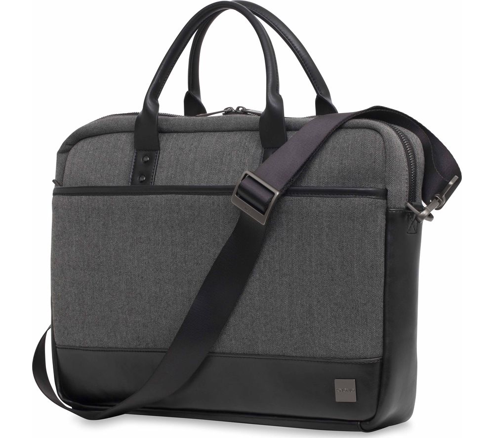 KNOMO Princeton 15.6" Laptop Bag - Grey, Grey