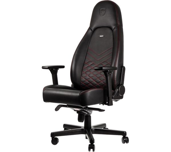 ICON Gaming Chair - Black & Red, Black