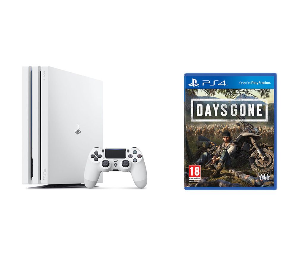 SONY  PlayStation 4 Pro & Days Gone Bundle - 1 TB, White, White