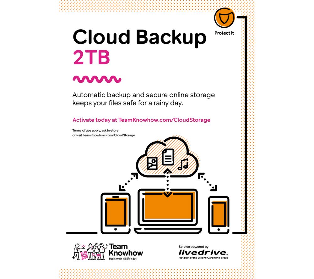 Knowhow Cloud Backup - 2 TB, 2 years