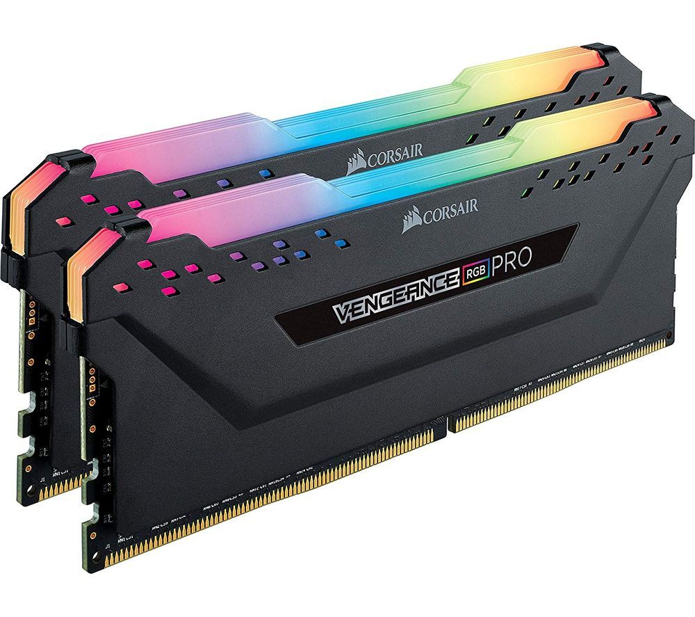 CORSAIR Vengeance Pro RGB DDR4 3200MHz PC RAM - 8 GB x 2