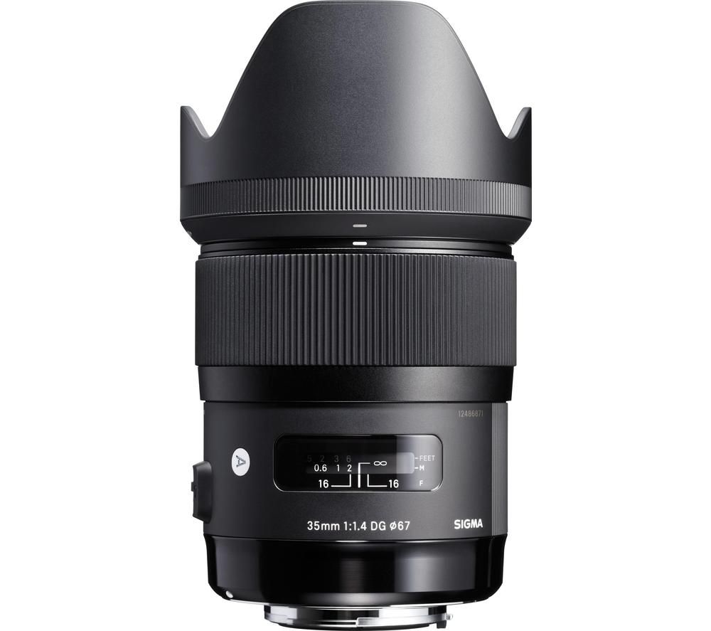 SIGMA 35 mm f/1.4 DG HSM A Standard Prime Lens - for Nikon