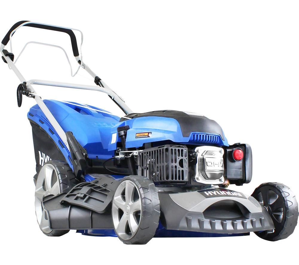 HYUNDAI HYM460SP Cordless Rotary Lawn Mower - Blue, Blue