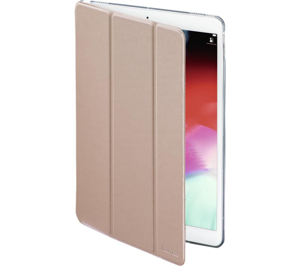 HAMA Essential Fold Clear 10.2" iPad Case - Rose Gold, Gold
