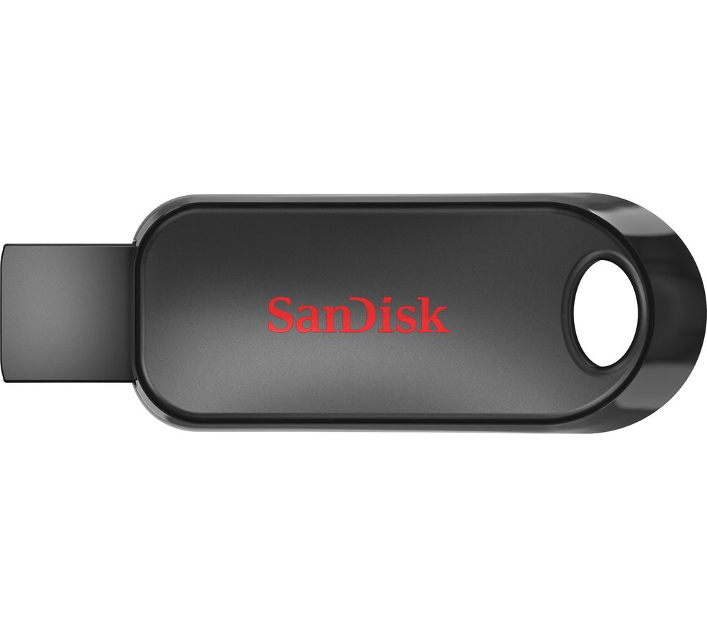 SANDISK Cruzer Snap USB 2.0 Memory Stick - 16 GB, Pack of 3, Black,Red,Blue