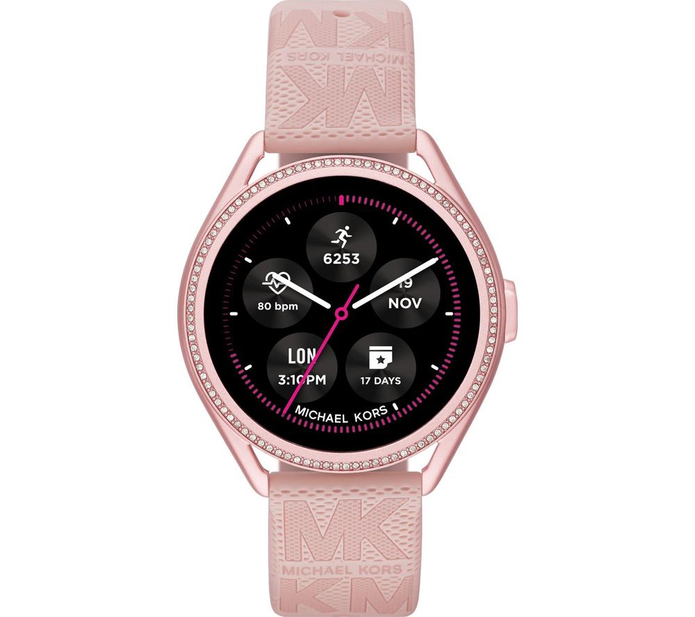 MICHAEL KORS MKGO Gen 5E MKT5116 Smartwatch - Pink, Silicone Strap