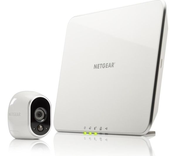 NETGEAR Arlo VMS3130 Smart Home Security Camera Kit, White