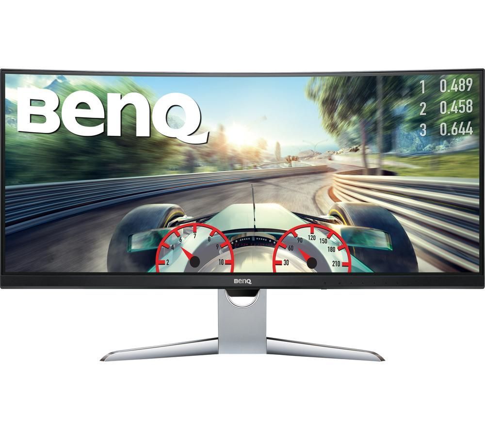 BENQ EX3501R Quad HD 35" Curved VA Gaming Monitor - Grey, Grey