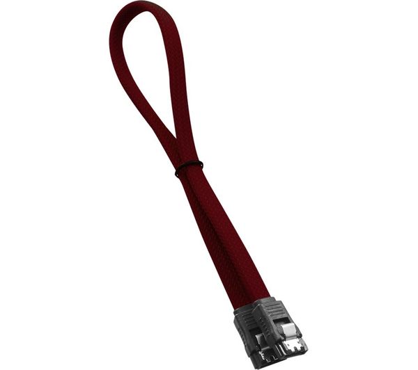 Cablemod ModMesh 60 cm SATA 3 Cable - Burgundy