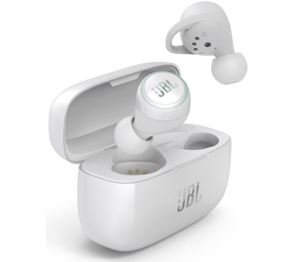 JBL Live 300TWS Wireless Bluetooth Earphones - White, White