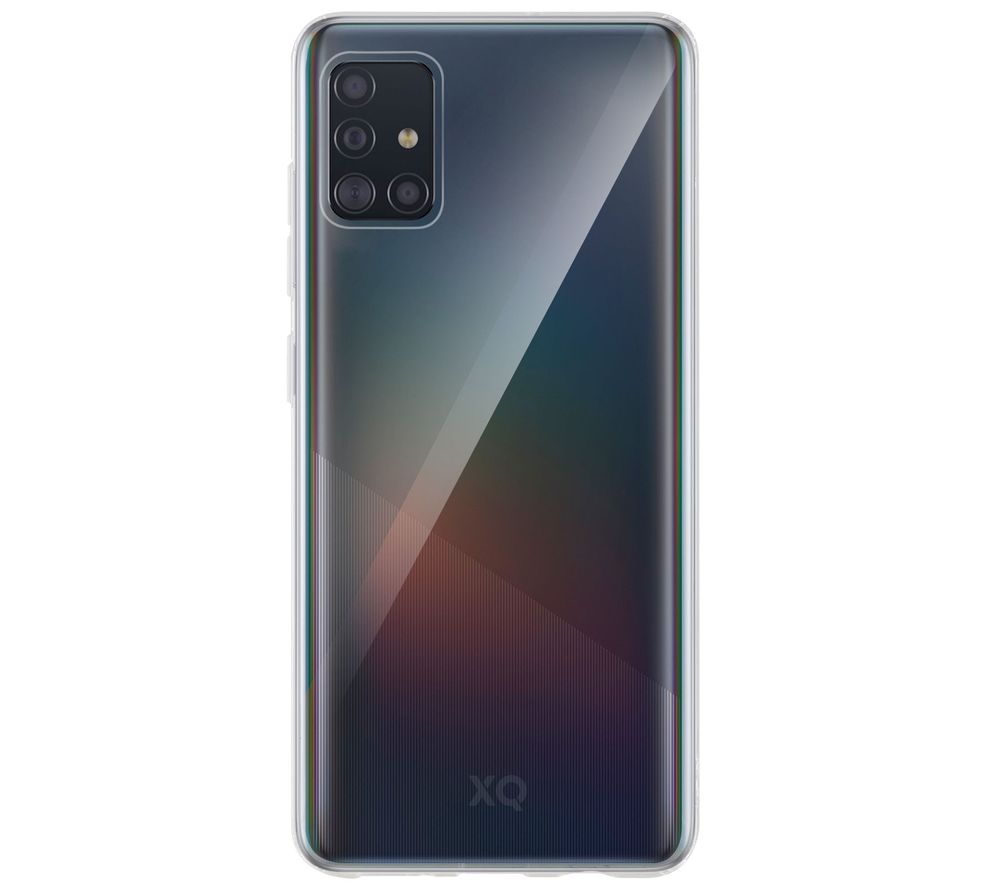 XQISIT Phantom Glass Galaxy A51 Case - Clear, Transparent