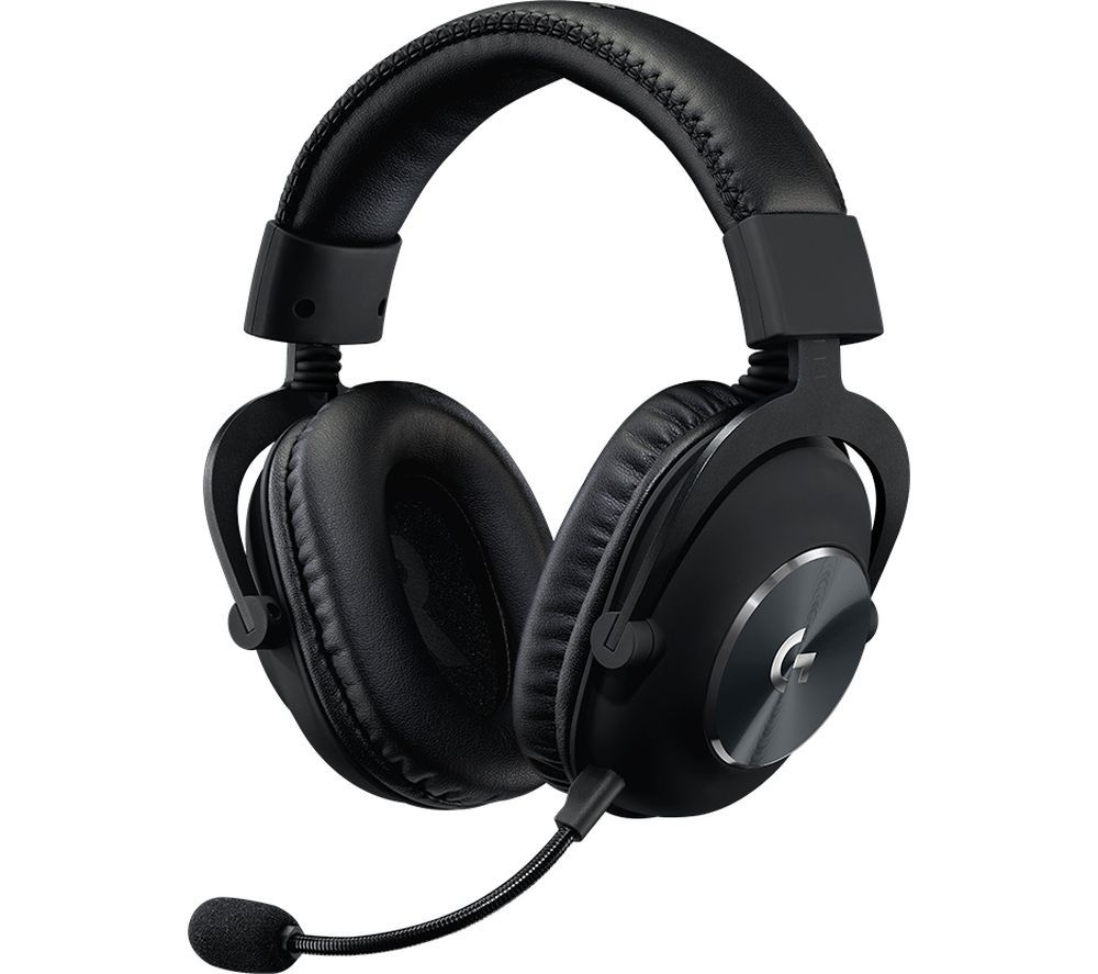 LOGITECH G PRO X Wireless 7.1 Gaming Headset - Black, Black