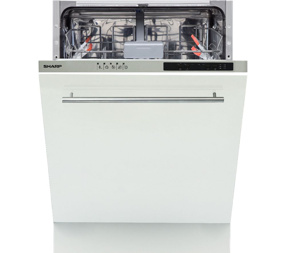 SHARP QW-NI14I47EX-EN Full-size Integrated Dishwasher