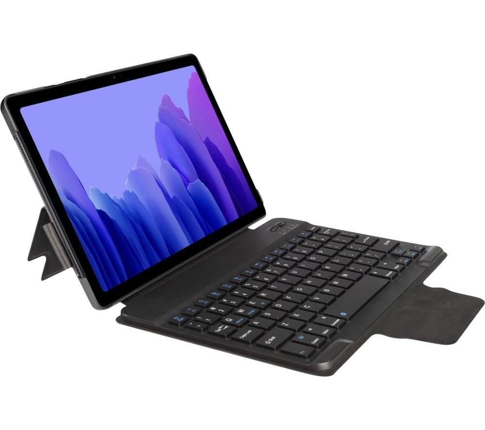 GECKO COVERS V11T72C1 Samsung Galaxy Tab A7 10.4" Keyboard Folio Case - Black, Black