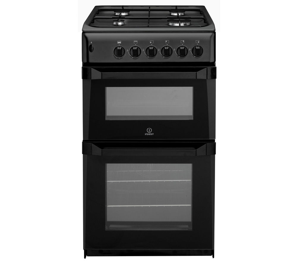 INDESIT IT50GA Gas Cooker - Anthracite, Anthracite