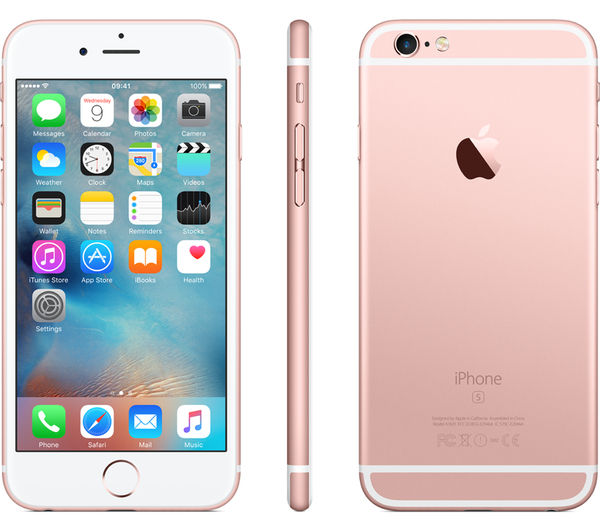 APPLE iPhone 6s - 32 GB, Rose Gold, Gold