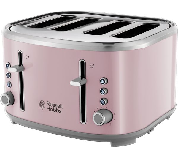 R HOBBS Bubble 24412 4-Slice Toaster - Pink, Pink