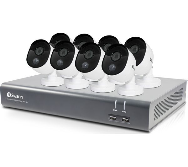 SWANN SODVK-164588 Security System - 16 Channel, 8 Cameras