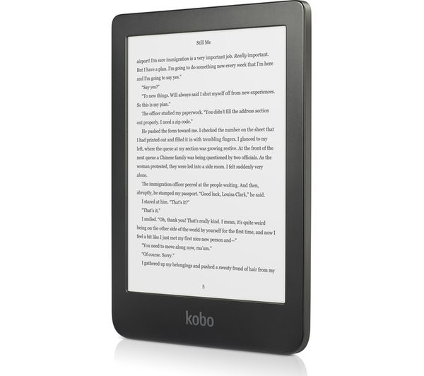 KOBO Clara HD 6" eReader - 8 GB, Black, Black