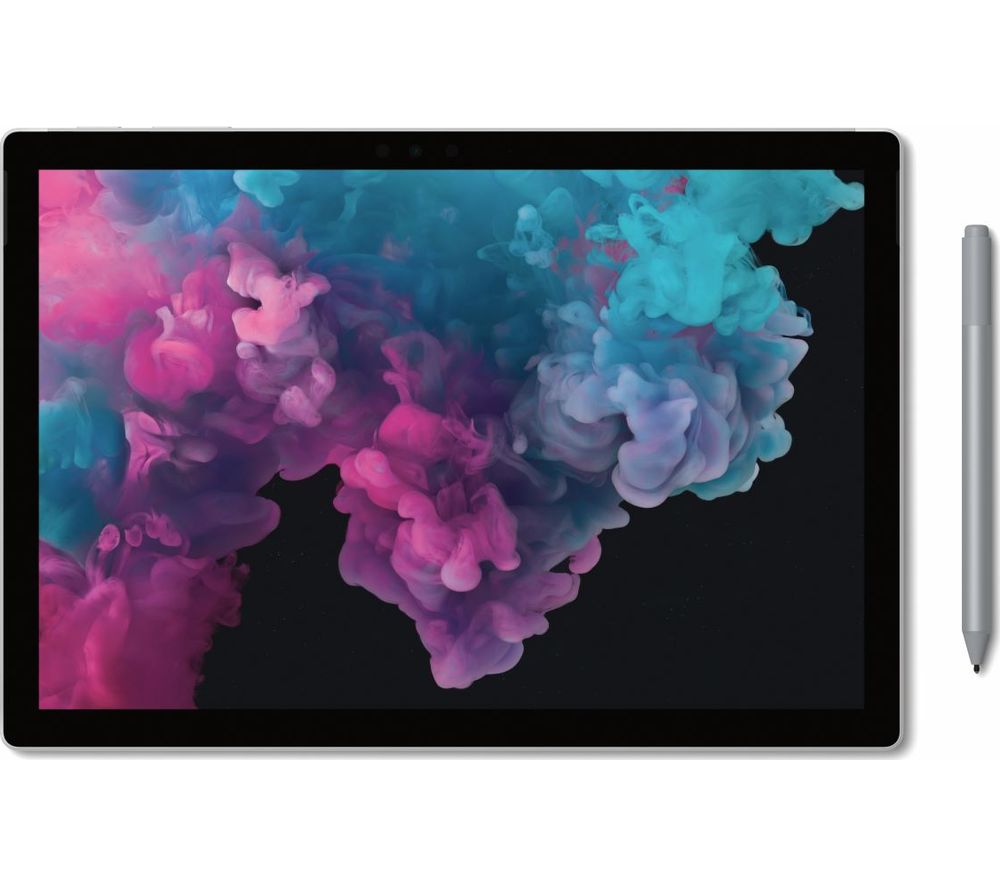 MICROSOFT 12.3" Intel®� Core™� i7 Surface Pro 6 - 512 GB SSD, Silver, Silver