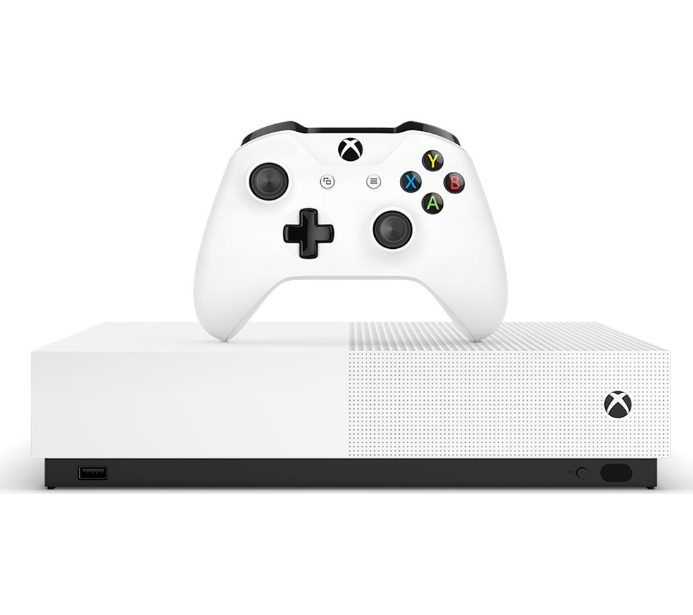 MICROSOFT�Xbox One S All-Digital Edition with Minecraft, Forza Horizon 3, Sea of Thieves & Xbox LIVE Gold Subscription, Gold