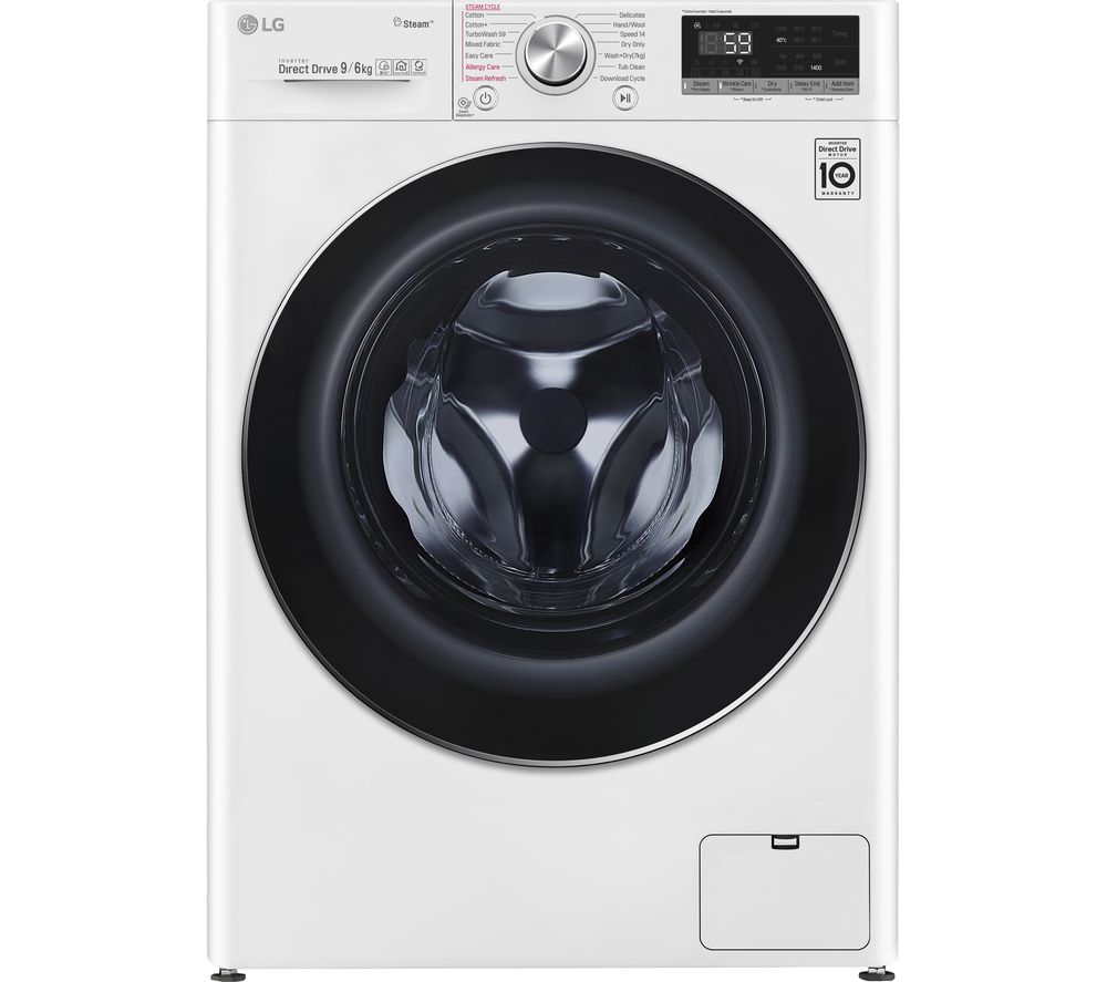 FWV796WTS WiFi-enabled 9 kg Washer Dryer - White, White