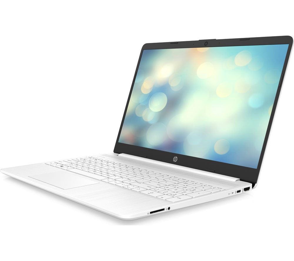 HP 15s-fq1515sa 15.6" Laptop - Intel®? Core™? i3, 128 GB SSD, White, White