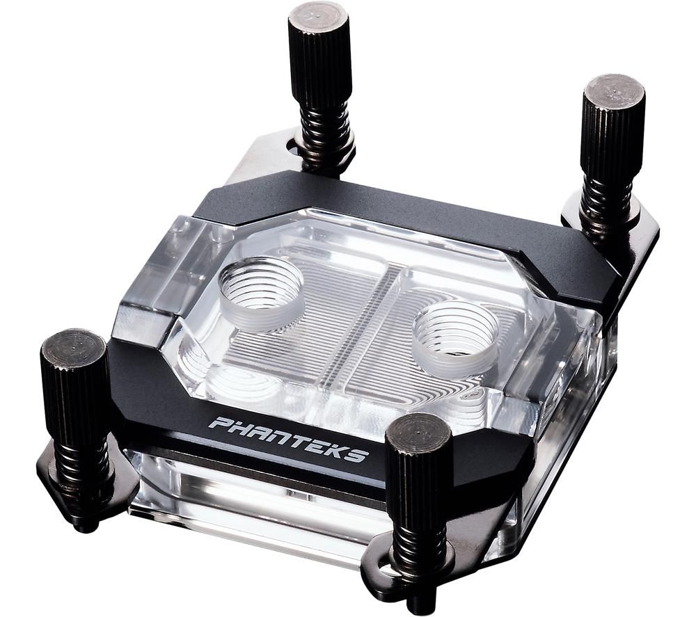 PHANTEKS Glacier C350A CPU Water Block - Satin Black, Black