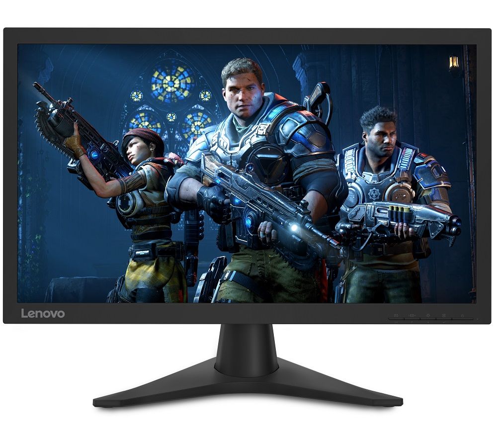 LENOVO G24-10 Full HD 23.6" LED Gaming Monitor - Black, Black