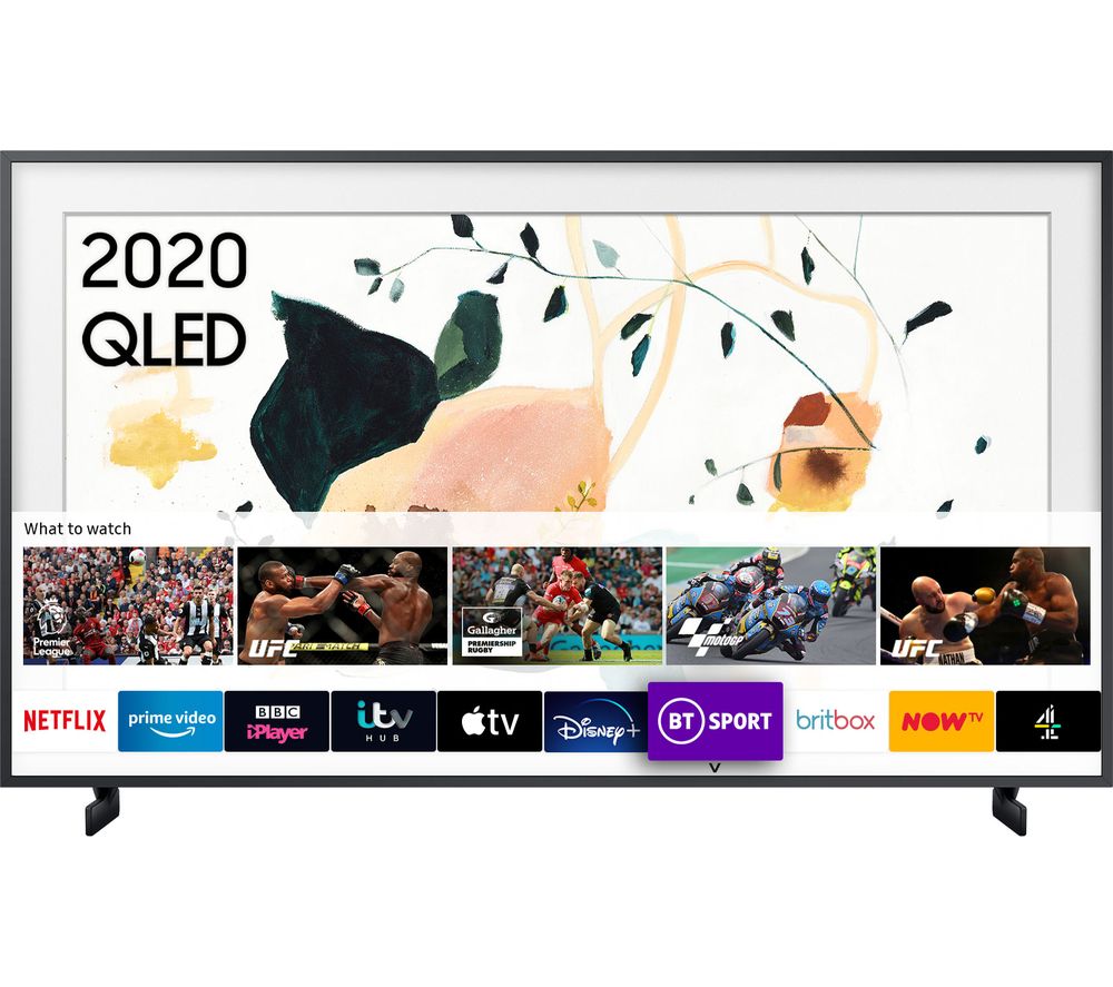 32" SAMSUNG The Frame QE32LS03TBKXXU  Smart Full HD HDR QLED TV with Bixby, Alexa & Google Assistant