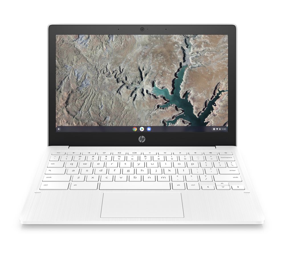 HP 11a 11.6" Chromebook - 32 GB eMMC, White, White