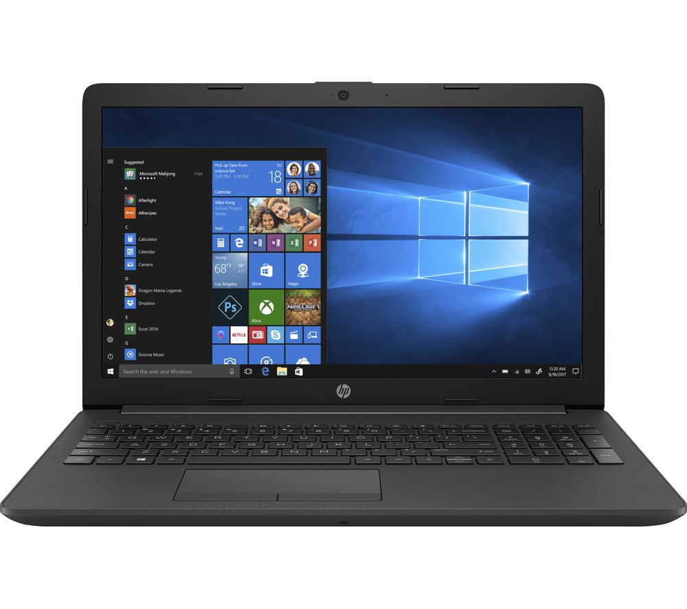 HP 250 G7 15.6" Laptop - Intel®Core i5, 256 GB SSD, Black, Black